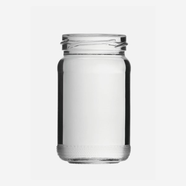 Screw jar 106ml, white, mouth: TO48