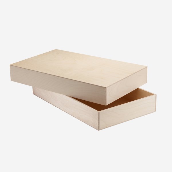 Wooden box Cubo 2, 400/240/60