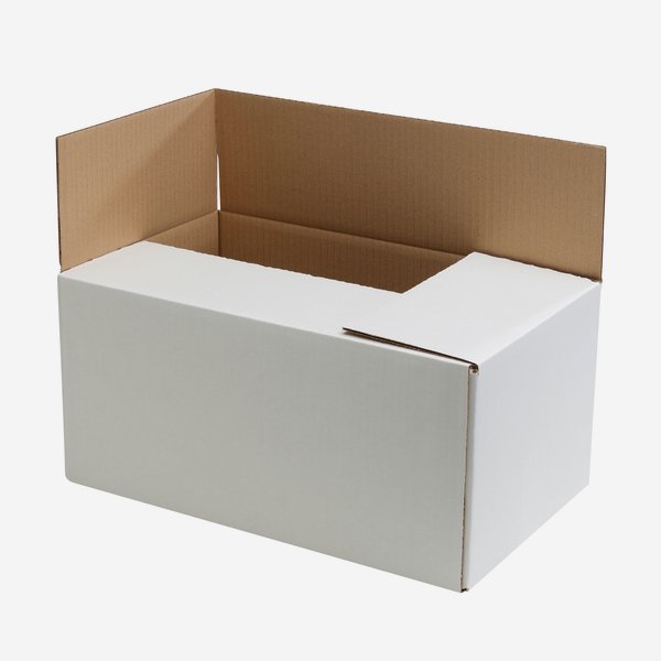 Packaging cardboard box for 12x 1,0l juice bottle
