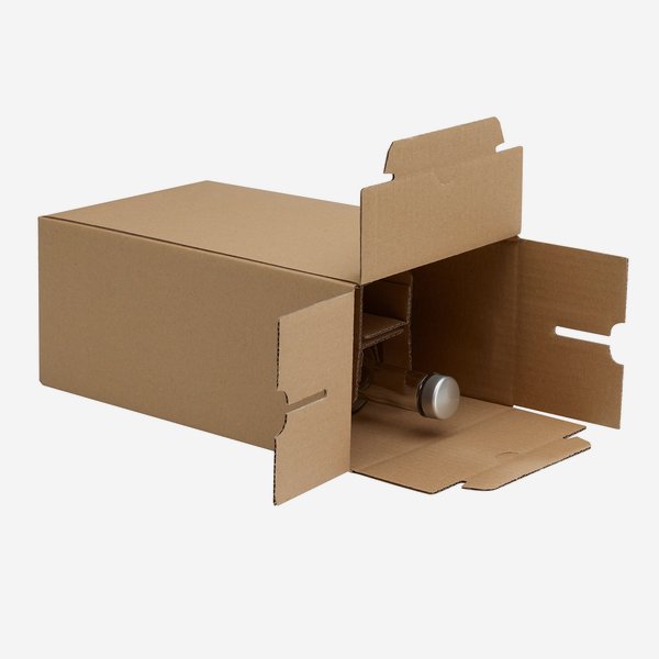 Packaging cardboard box for 6 bottles Beg-350