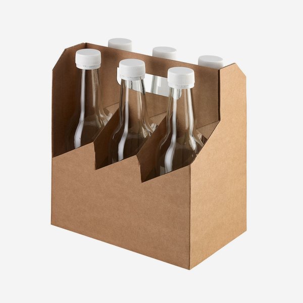 Cardboard carrier box for 6x Lon-330 bottles