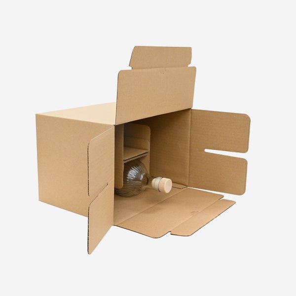 Packaging cardboard box for 6 bottles Trs-500GPI