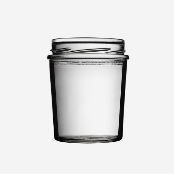 KLARA Screw jar 402ml, white, mouth: TO82DE