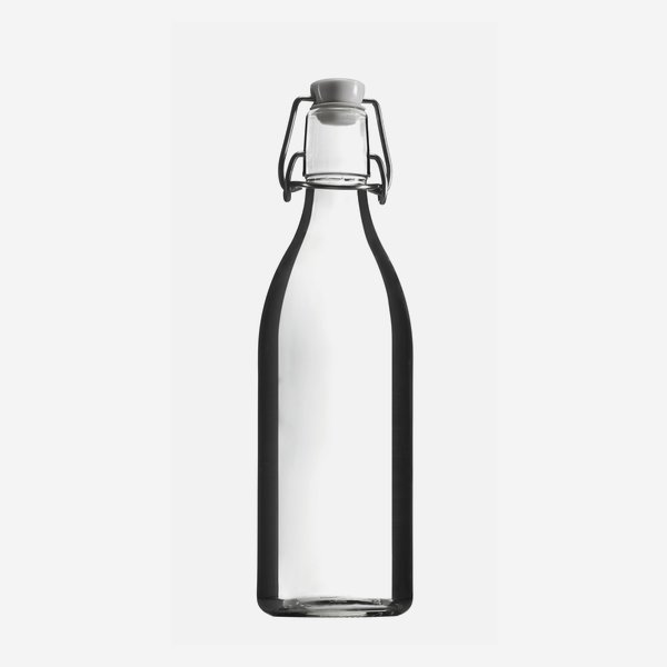 LANDHAUS Swing top bottle 500ml, white