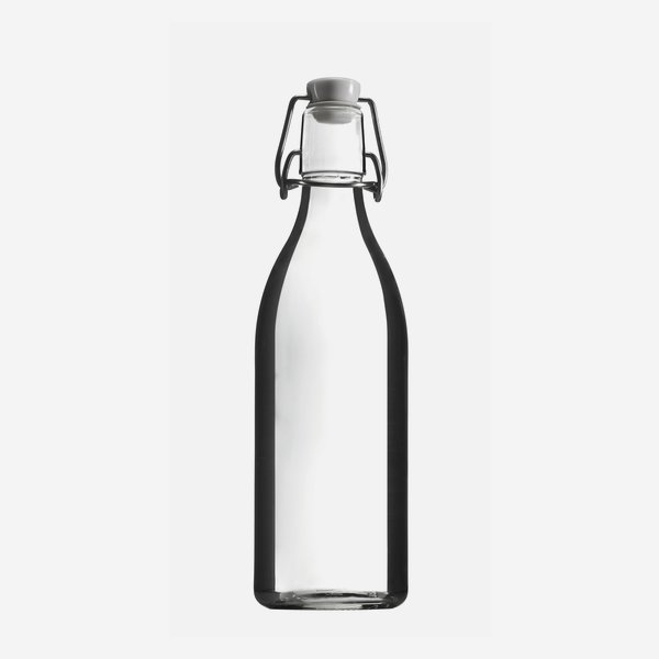 LANDHAUS Swing top bottle 500ml, white