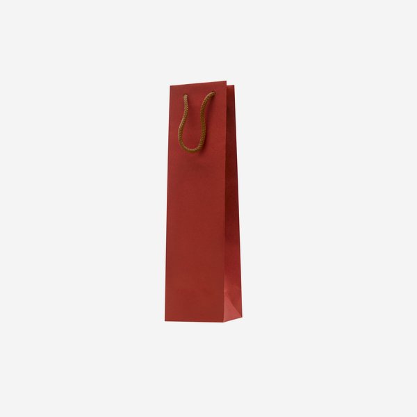 Bottle carrier bag, red, 100/90/380