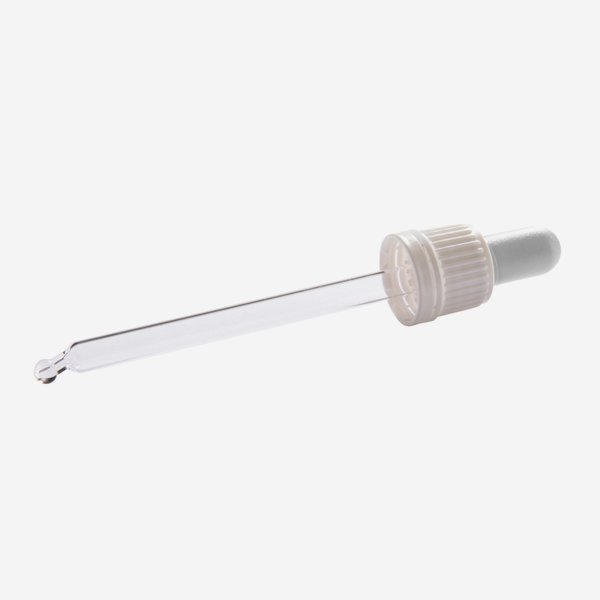 Pipette for 50ml bottle with GL18 mouth