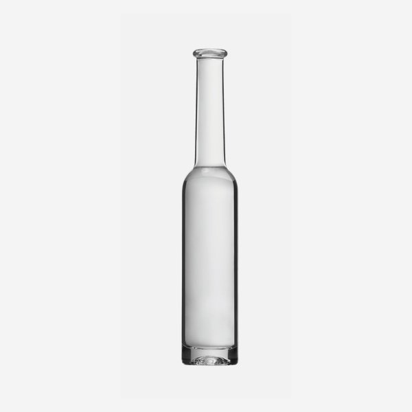 Platin bottle 40ml, white, mouth: Cork