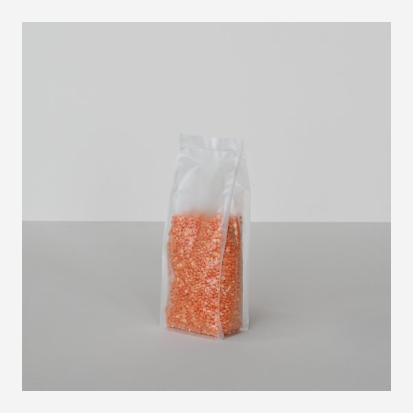 Flat bottom bag, matt, 70/50/180