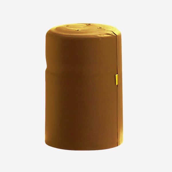 Shrink capsule ø25,5 x H40mm, gold