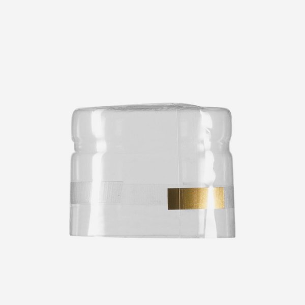 Shrink sleeve ø34 x H27mm, transparent