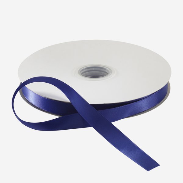 Satin ribbon blue, suitable for hot-foil stamping