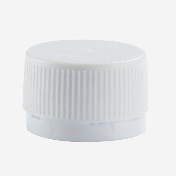 Screw cap MCA 28, white