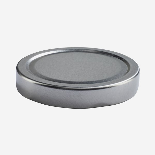 Twist Off Cap, ø82mm, Deep, silber, C864