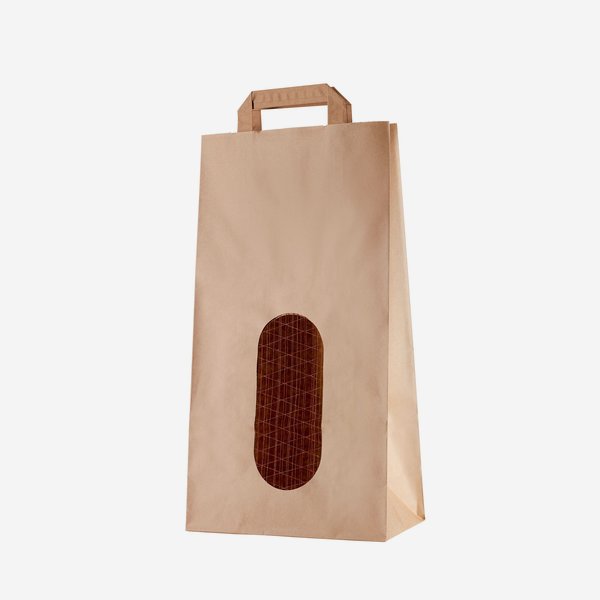 Potato carrier bag 5kg, brown, neutral