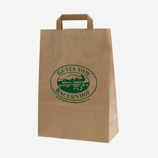 Carrier bag "Gutes vom Bauernhof", 360/250/110
