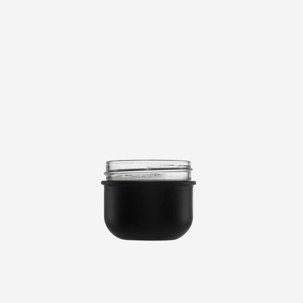  VITA Screw jar 160ml, black, mouth: TW70