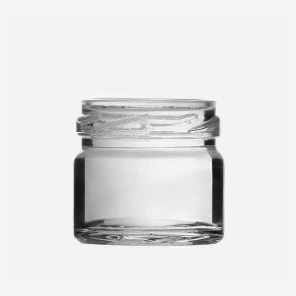 Screw jar 30ml, white, mouth: TO43