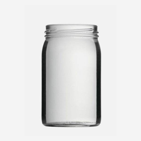 Screw jar 314ml, white, mouth: TO63
